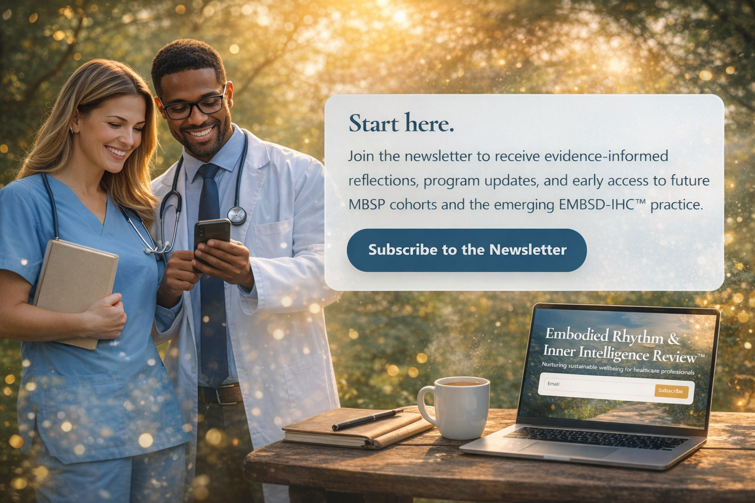 Embodied Rhythm and Inner Intelligence Review newsletter banner